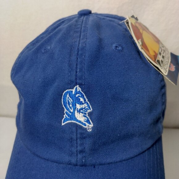 Duke University Blue Devils Cap Hat Ahead Extreme Fit Hat Canvas Strap Back READ - Picture 2 of 14